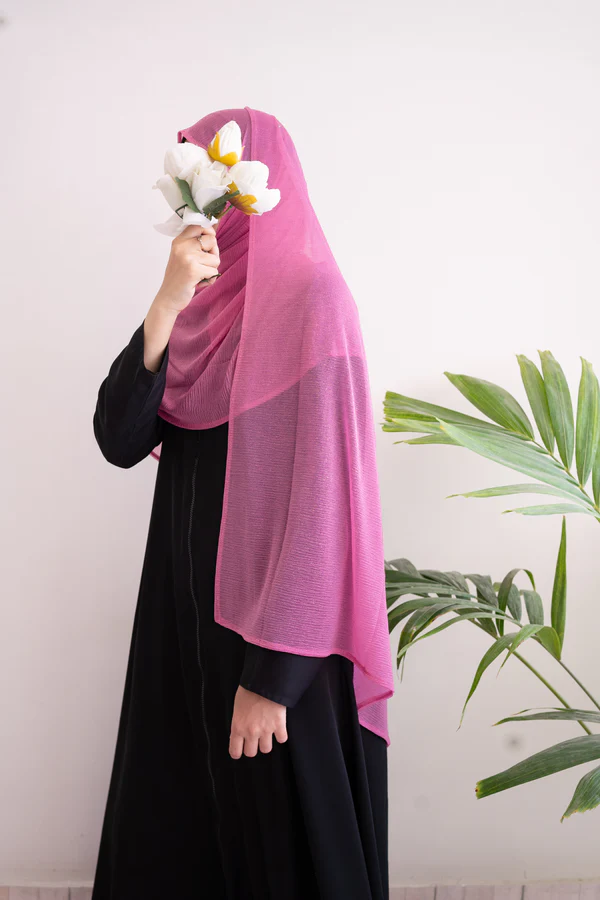 Blush Comfort Crushed Jersey Hijab