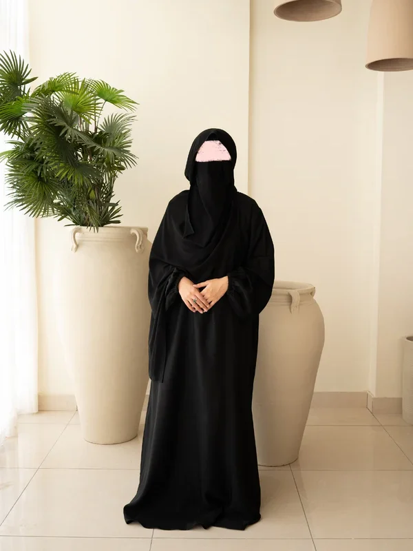 Timeless Black Abaya Set