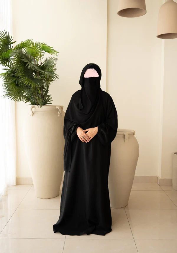Timeless Black Abaya Set